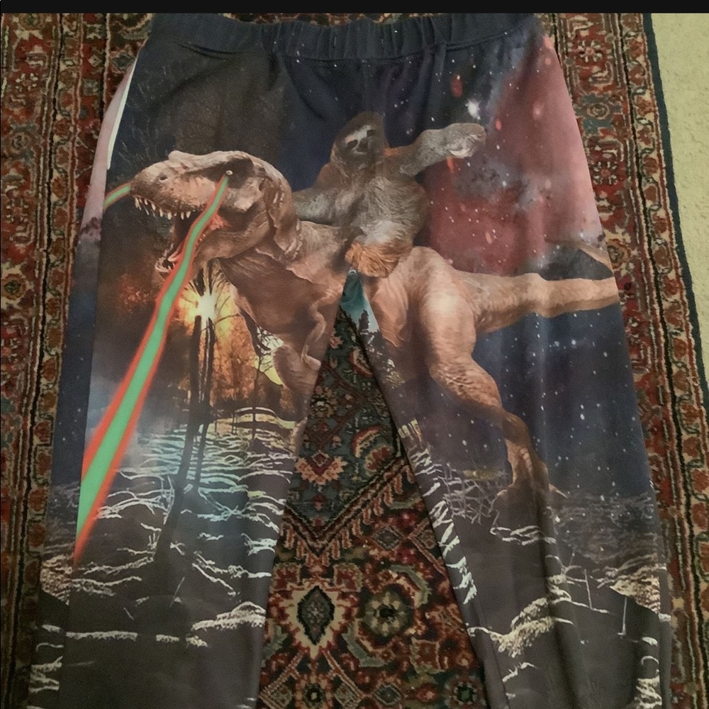 TRIPPY 3D GRAPHIC PAJAMA PANTS!